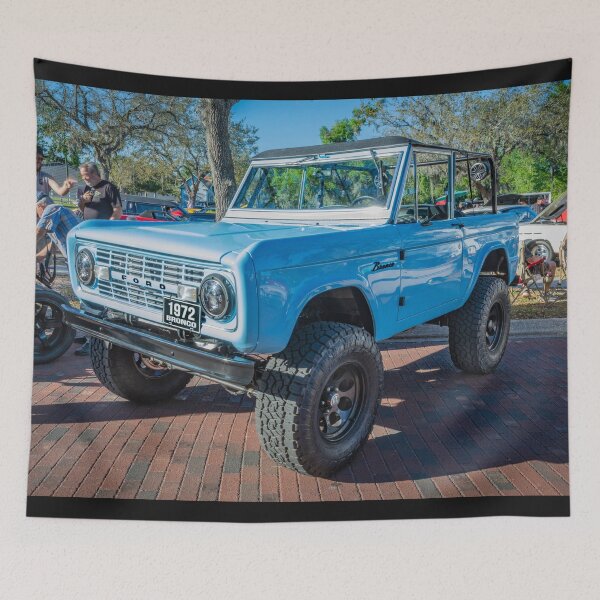 Item preview, 1972 Wind Blue Ford Bronco X108 designed and sold by RichFrancoCars.
