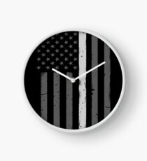 Reloj BANDERA DEL OFICIAL DE LAS CORRECCIONES DE LA LÍNEA DE SILENCIO FINO