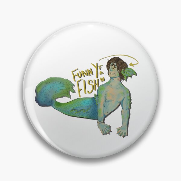 Item preview, Funny Fish Fan designed and sold by bartcn.