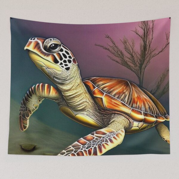 Item preview, Turtle under water designed and sold by M-Lin.