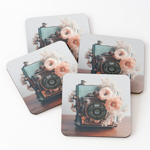 Item preview, "Floral Antique Baby Brownie." designed and sold by CherNikDesigns.