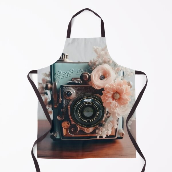 Item preview, "Floral Antique Baby Brownie." designed and sold by CherNikDesigns.