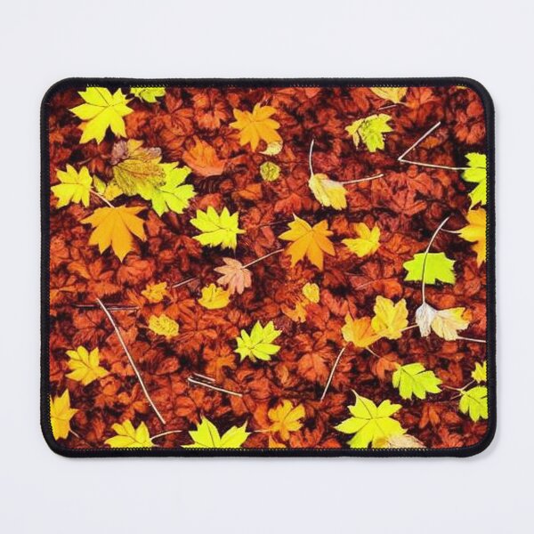 Item preview, nature autumn-colored leaves carpet of colors designed and sold by JaroDesign2023.