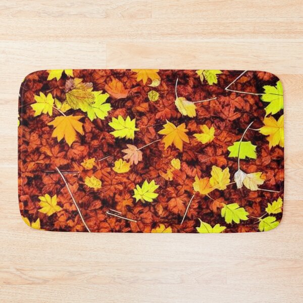 Item preview, nature autumn-colored leaves carpet of colors designed and sold by JaroDesign2023.