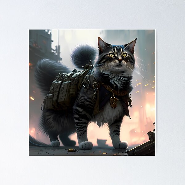 Warriors Cat Drawing Role-playing game Fantasy, cat Chibi, game