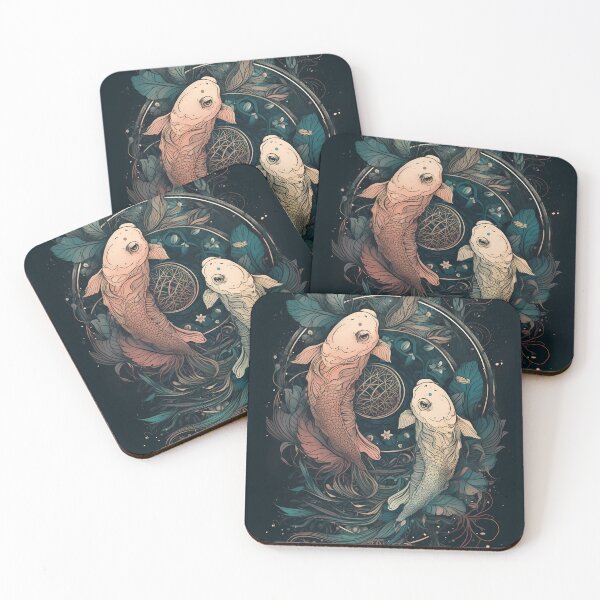 Item preview, Boho Style Pisces Zodiac Sign Art, Pisces Zodiac Sign Gift, Pisces art for her designed and sold by ADGFX.
