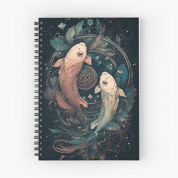 Item preview, Boho Style Pisces Zodiac Sign Art, Pisces Zodiac Sign Gift, Pisces art for her designed and sold by ADGFX.