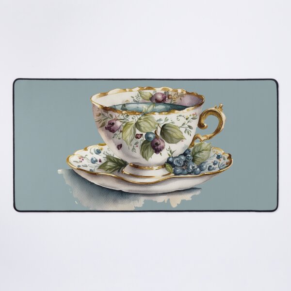Item preview, Blueberry Teacup designed and sold by LusterGirl.