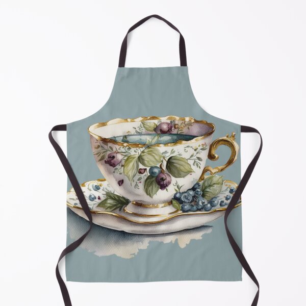 Item preview, Blueberry Teacup designed and sold by LusterGirl.