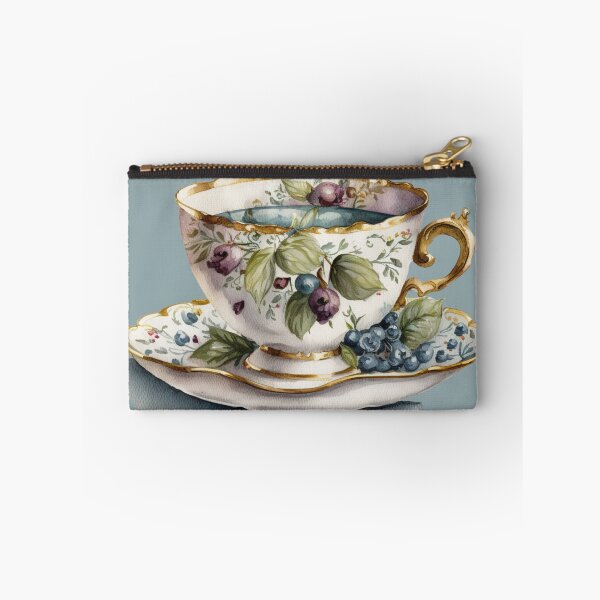 Item preview, Blueberry Teacup designed and sold by LusterGirl.
