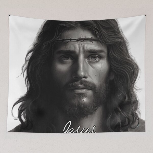 Item preview,  Jesus Christ, king of the kings designed and sold by amazingtraits.