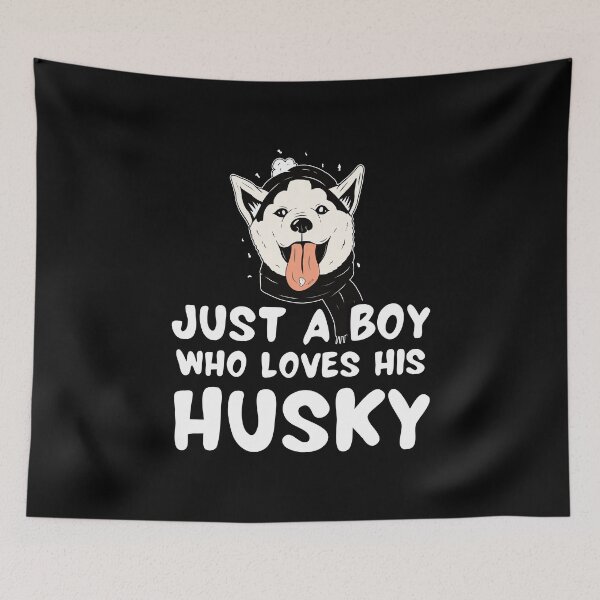 Aperçu de l'œuvre Husky Quote créée et vendue par HuskyHuddle.