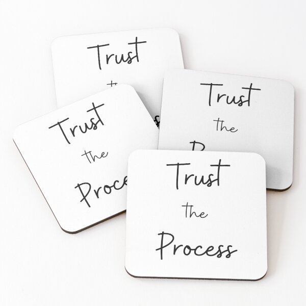 Item preview, Trust the process designed and sold by QuotableCulture.