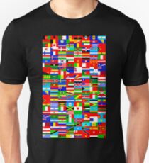 FLAGS OF THE WORLD Unisex T-Shirt