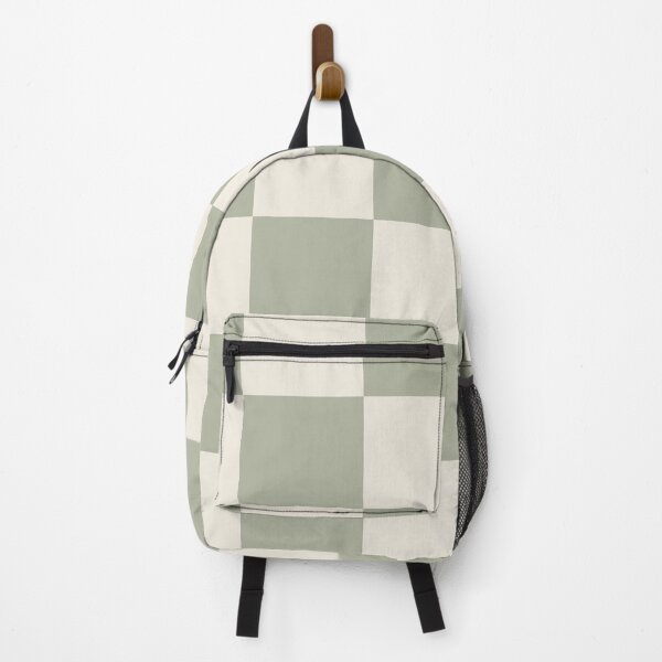 Item preview, Checkered (sage and cream) designed and sold by summer-sun-designs.