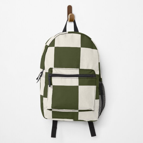 Item preview, Checkered (Dark Olive Green) designed and sold by summer-sun-designs.