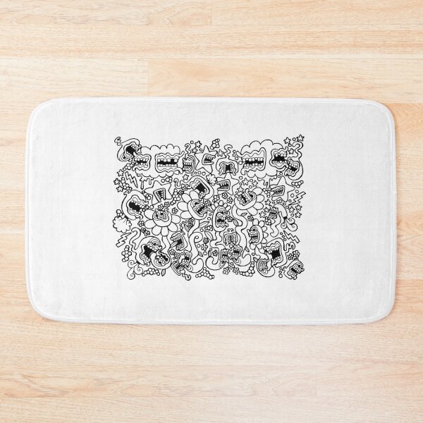 Item preview, Garden Flower Doodles designed and sold by Gioco Roesch.