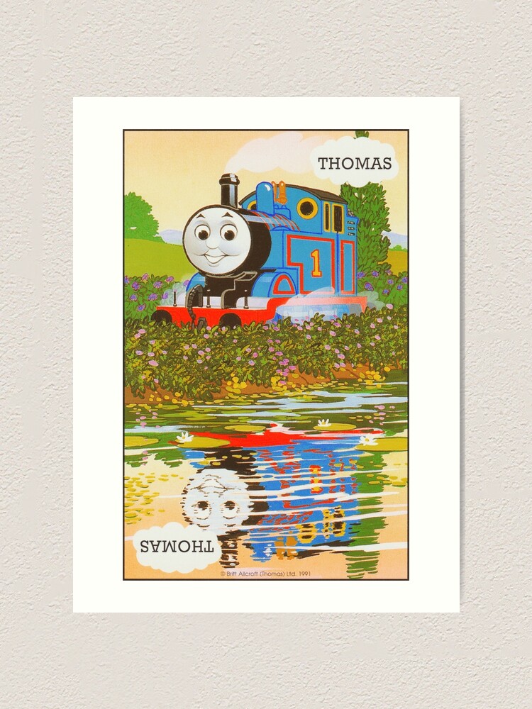 An official Thomas Tank Engine birthday card from Pink & Greene.