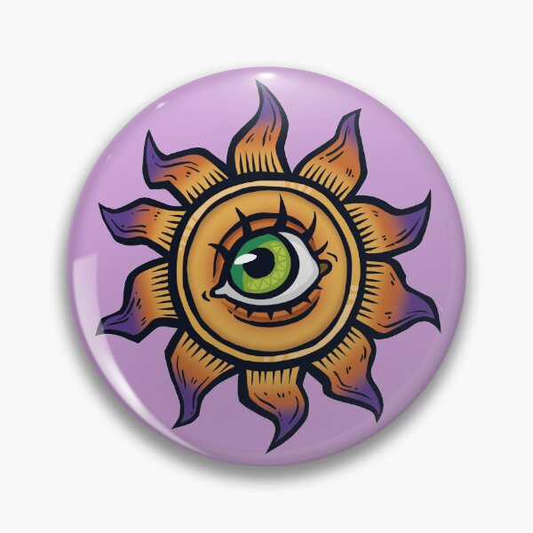 Item preview, EYE SUN (colorful digital illustration) designed and sold by MixartDimension.