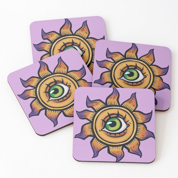 Item preview, EYE SUN (colorful digital illustration) designed and sold by MixartDimension.