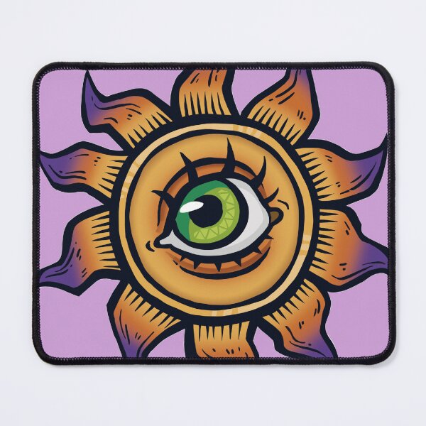 Item preview, EYE SUN (colorful digital illustration) designed and sold by MixartDimension.
