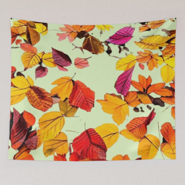 Item preview, nature autumn-colored leaves carpet of colors designed and sold by JaroDesign2023.