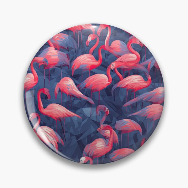 Item preview, Flamboyant Flamingos: The Colorful Abstract Collection for Apparel and Homeware designed and sold by ThePurpleMelon.