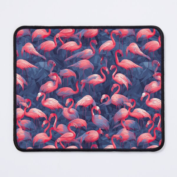 Item preview, Flamboyant Flamingos: The Colorful Abstract Collection for Apparel and Homeware designed and sold by ThePurpleMelon.