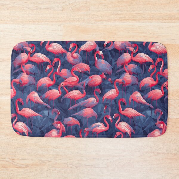 Item preview, Flamboyant Flamingos: The Colorful Abstract Collection for Apparel and Homeware designed and sold by ThePurpleMelon.