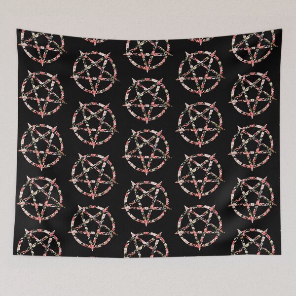 Item preview, Floral Pentagram designed and sold by Gynecromancy.