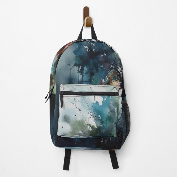 Item preview, Roots of Resilience, Watercolor Portrait of a Tree in a Style of Dark and Foreboding Colors designed and sold by stateofhuman.