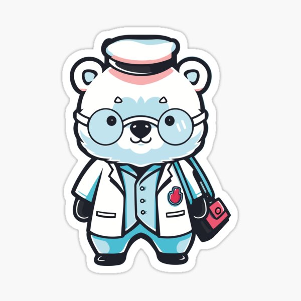 Polar Bear Sticker — Sticky Labs