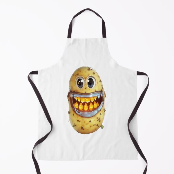 Item preview, Biting evil monster potato designed and sold by SheepAttack.