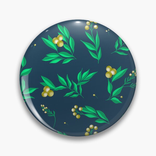 Item preview, Spring Leaves - Blue designed and sold by JaselviiStudio.