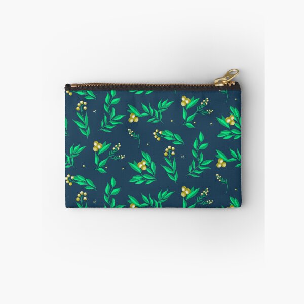 Item preview, Spring Leaves - Blue designed and sold by JaselviiStudio.