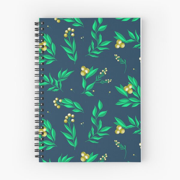 Item preview, Spring Leaves - Blue designed and sold by JaselviiStudio.
