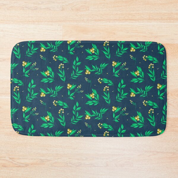 Item preview, Spring Leaves - Blue designed and sold by JaselviiStudio.
