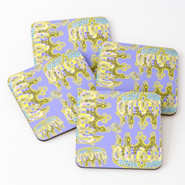 Item preview, QUEENS CROWN PERIWINKLE designed and sold by GIVENGRACE.ART.