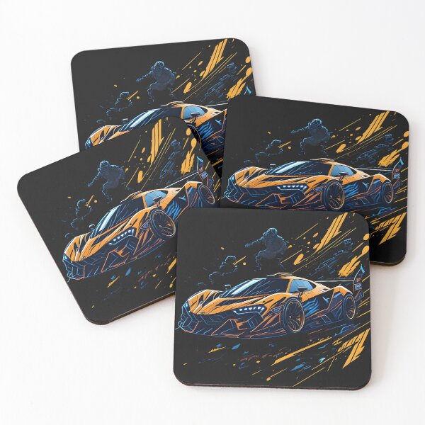 Item preview, "Speed Thrill" Vibrant Colors  designed and sold by Chromatic-Art.