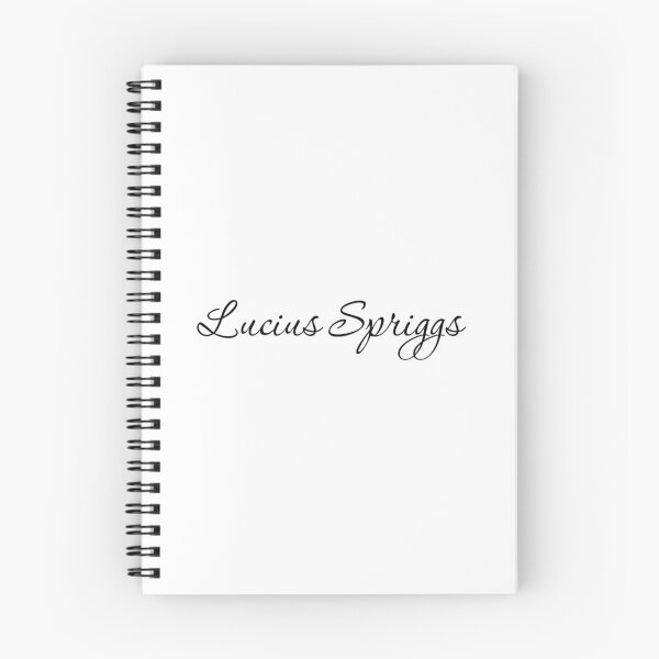 Item preview, Lucius Spriggs cursive text designed and sold by zoocuties.