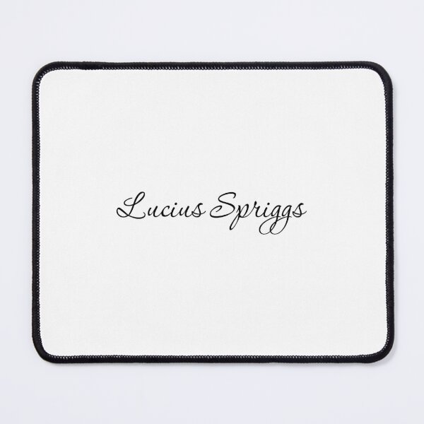 Item preview, Lucius Spriggs cursive text designed and sold by zoocuties.