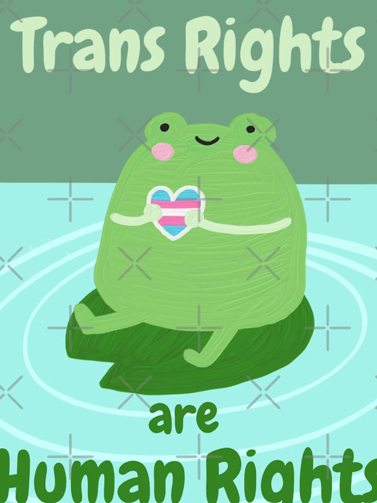Thumbnail 4 of 4, iPhone Case, Trans Rights are Human Rights designed and sold by BullaBee.