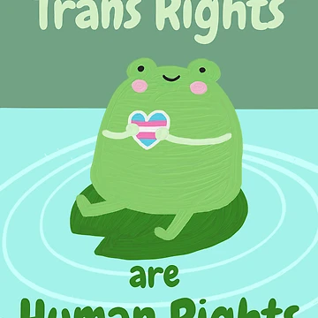 Artwork thumbnail, Trans Rights are Human Rights by BullaBee