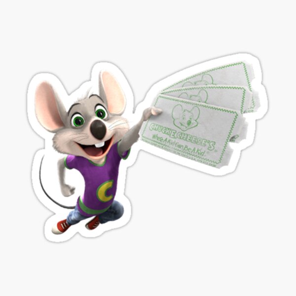 Chuck E Cheese Sticker