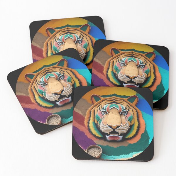 Item preview, Sand Made Art - Tyler Tigris designed and sold by AdiRemba.