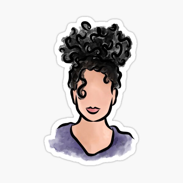 Item preview, Curly High Pony (Black) designed and sold by Curly-Cuties.