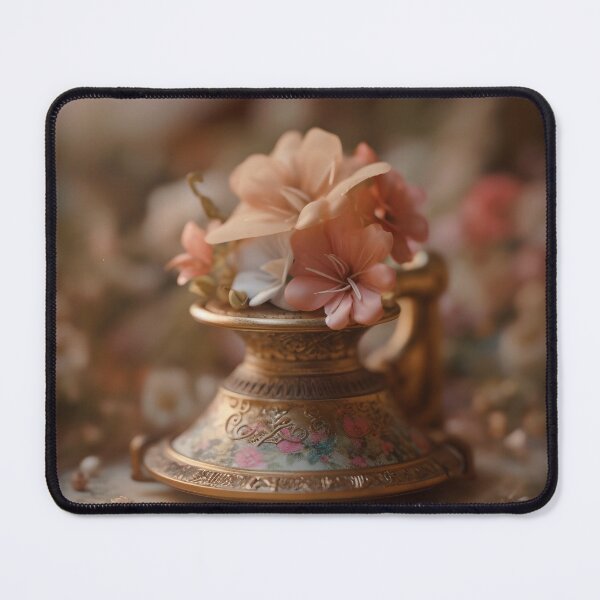 Item preview, "Miniature Vintage Floral Pitcher." designed and sold by CherNikDesigns.