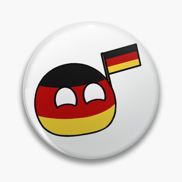 Item preview, countryballs with their flag germanyball  designed and sold by Countryballs Shop.