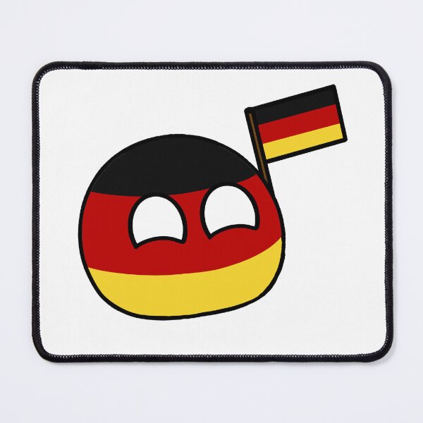 Item preview, countryballs with their flag germanyball  designed and sold by Countryballs Shop.