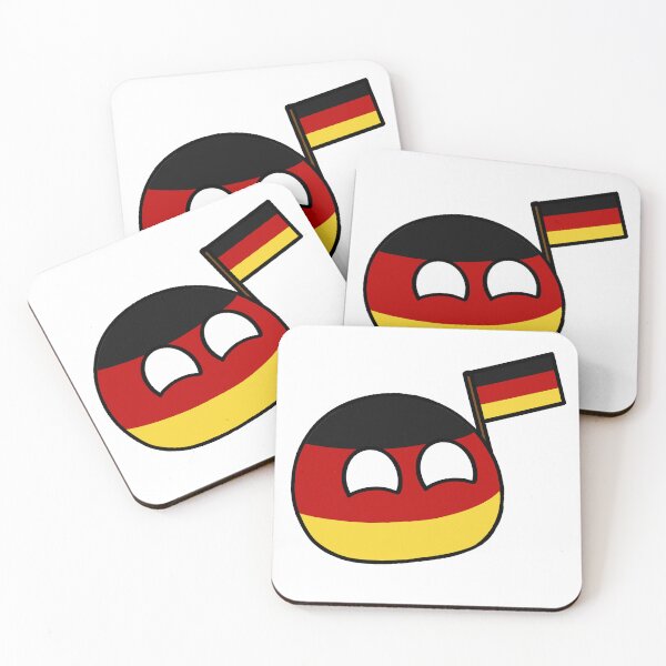 Item preview, countryballs with their flag germanyball  designed and sold by Countryballs Shop.